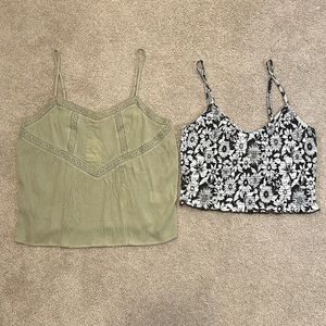 2 pc Boho tank top bundle Large